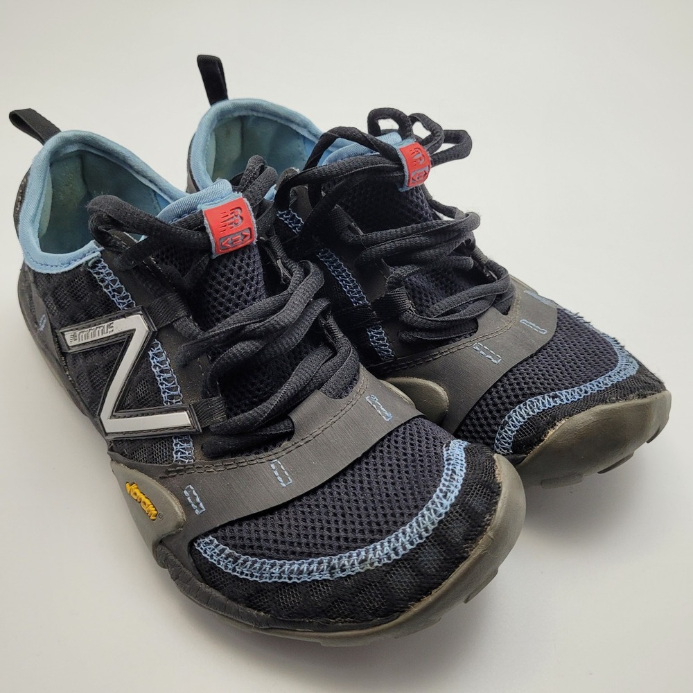 New Balance Minimus Barefoot Shoes Womens 6.5 Trail 10V1 Running Black Vibram